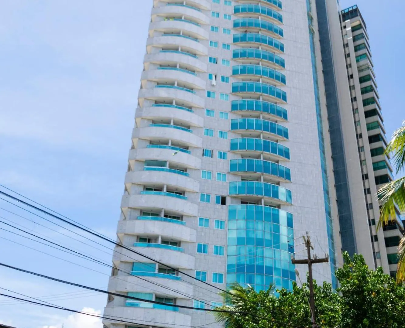 شقة 202 Flat Beira Mar Av Boa Viagem - Vista Para O Mar ريسيفي البرازيل